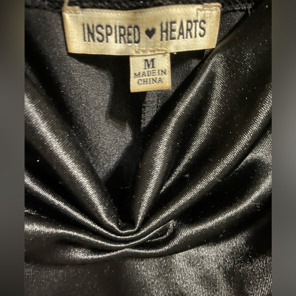 Black Hoco Formal Dress Size Medium Women’s fits like a Small - Picture 3 of 5